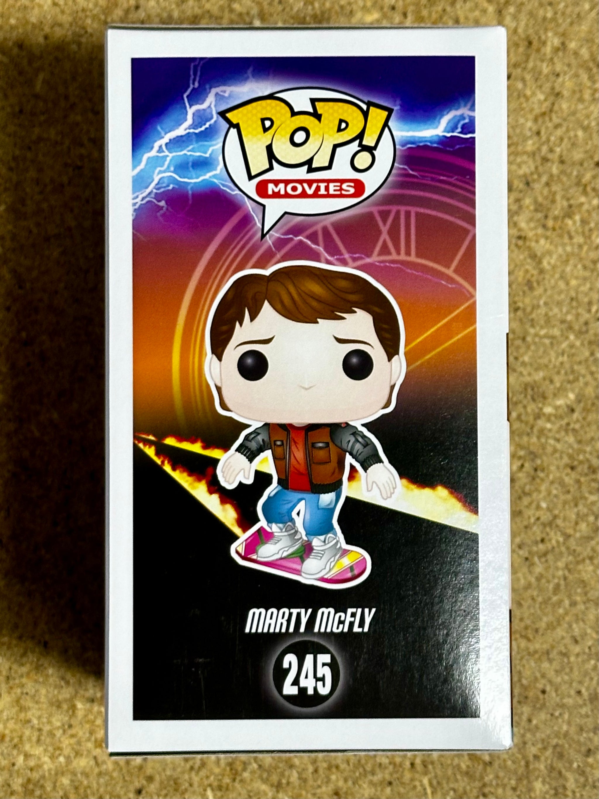 Funko Pop! Movies Marty McFly On Hoverboard #245 Back to the