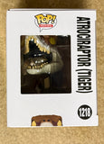 Jeff Goldblum Signed Jurassic World: Dominion Atrociraptor (Tiger) Specialty Series Funko Pop! #1218 JSA COA