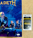 Megadeth Bassist David Ellefson Signed 1990 Rust In Peace Vinyl With JSA COA