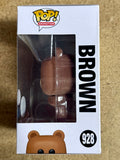 Funko Pop! Animation Flocked Brown #928 Line Friends 2021 Vaulted Exclusive