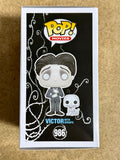 Johnny Depp Signed Corpse Bride Victor With Scraps Funko Pop! #986 With JSA COA