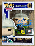Colleen Clinkenbeard Signed Black Clover Charlotte Funko Pop! #1155 Glow Exclusive With JSA COA