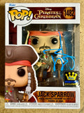 Johnny Depp Signed Pirates Of The Caribbean Captain Jack Sparrow Funko Pop! #1482 With JSA COA