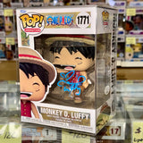 Colleen Clinkenbeard Signed Luffy With Meat Funko Pop! #1771 One Piece JSA COA