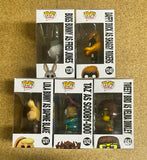 Funko Pop! Bugs, Tazmanian Devil, Lola Bunny, Daffy Duck, Tweety Bird Scooby Doo X Looney Tunes Set Of 5