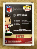 Steve Young Signed Funko Pop! #153 NFL San Francisco QB 2020 With JSA COA