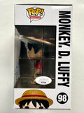 Colleen Clinkenbeard Signed Monkey D. Luffy Funko Pop! #98 One Piece JSA COA