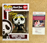 Tony Cecere Signed Ghost Face Scream 2024 Funko Pop! #1607 With JSA COA