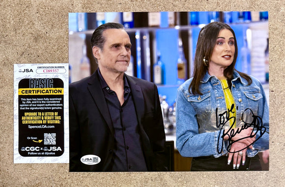 Rena Sofer Signed Lois CeRullo (Ashton) General Hospital 8x10 Photo JSA COA