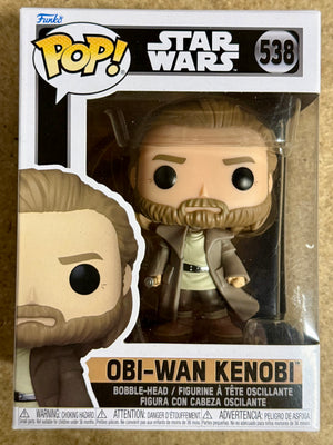 Funko Pop! Star Wars Obi-Wan Kenobi #538 Obi-Wan Kenobi Disney + Series 2022