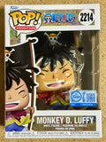 Funko Pop! Animation Monkey D. Luffy With Flag #2214 One Piece 2026 Exclusive