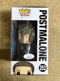 Post Malone Signed Vaulted Knight Armor (Circles Music Video) Funko Pop! #253 With JSA COA