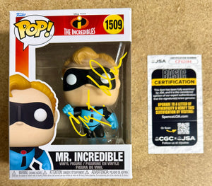 Craig T. Nelson Signed Disney Mr. Incredible Funko Pop! #1509 With JSA COA