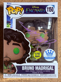 John Leguizamo Signed Bruno Madrigal Encanto Funko Pop! #1150 Disney With OC COA