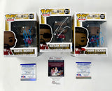 Boy II Men Complete Set of 3 Signed Shawn Stockamn, Nathan Morris & Wanya Morris Funko Pop! With PSA/DNA & JSA COA