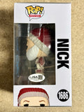 JK Simmons Signed Red One “Nick” Christmas Funko Pop #1686 With JSA COA
