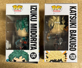 Funko Pop! Animation Izuku Midoriya “Deku” & Bakugo #1347 #1528 My Hero Academia Set Of 2