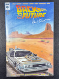 Back To The Future #6 7 8 Signed Adam Riches Vault Collectibles Connecting Exclusive