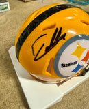 Drew Allar Signed Autographed Pittsburgh Steelers Football Mini Helmet JSA COA