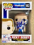 Will Ferrell Signed Ricky Bobby Talledega Nights Funko Pop! #183 With JSA COA