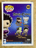 Chris Sabat Signed Black Clover Yami Sukehiro #1423 Funko Pop! With JSA COA