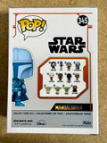 Funko Pop! Star Wars Glow Mandalorian #345 Disney + Series 2021 Exclusive