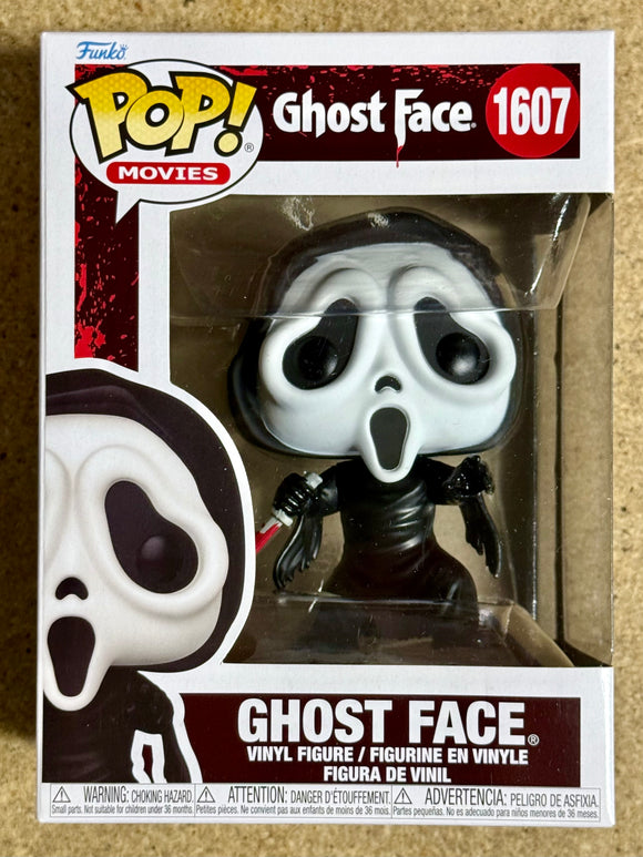 Funko Pop! Movies Ghost Face With Bloody Knife #1607 Scream 2024 Thriller
