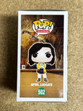 Aubrey Plaza Signed April Ludgate Parks & Rec Funko Pop! #502 With JSA COA