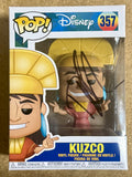 David Spade Signed Disney Emperor Kuzco New Groove Funko Pop! #357 With JSA COA