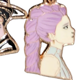 K-POP DEMON HUNTERS Enamel Pendant Necklace – Character Icon Series