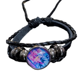K-POP DEMON HUNTERS Leather Charm Bracelet – Fangirl Edition