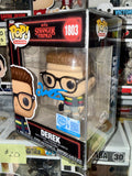 Jake Connelly Signed Derek Turnbow #1803 Stranger Things Funko Pop! With JSA COA