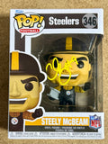 Chris Boswell Signed Pittsburgh Steelers Steely McBeam #346 Funko Pop! JSA COA