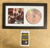 Musician Tom Kiefer Signed Cinderella Heartbreak Station CD Booklet With JSA COA