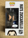 Mats Zuccarello Signed NHL Hockey New York Rangers Funko Pop! #37 With JSA COA