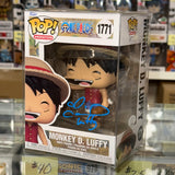 Colleen Clinkenbeard Signed Luffy With Meat Funko Pop! #1771 One Piece JSA COA