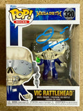 David Ellefson Signed Megadeth Vic Rattlehead Funko Pop! #320 With JSA COA