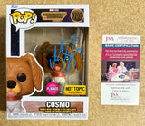 Maria Bakalova Signed Marvel Flocked GOTG Cosmo Funko Pop! #1207 With JSA COA