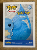Funko Pop! Games Metallic Squirtle #504 Water-Type Starter Pokemon 2019