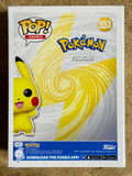 Veronica Taylor Signed Flocked Pikachu #553 Zavvi Pokémon Funko Pop! Beckett COA
