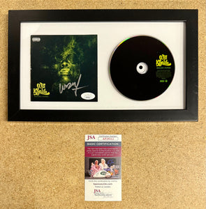 Wiz Khalifa Signed Rolling Papers Framed CD Booklet With JSA COA