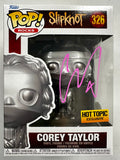 Corey Taylor Signed Metallic Slipknot #326 Funko Pop! Exclusive With JSA COA