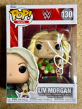 Liv Morgan Signed WWE Wrestling Funko Pop! With Championship #130 With JSA COA