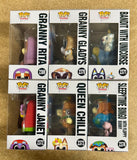 Funko Pop! Bluey Set of 6 Bandit #2371 Bingo #2374 Janet #2372 Rita #2369 #2370