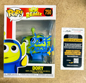 Jeff Pidgeon Signed Disney Toy Story Alien Remix Dory #750 Funko Pop! With JSA COA