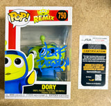 Jeff Pidgeon Signed Disney Toy Story Alien Remix Dory #750 Funko Pop! With JSA COA