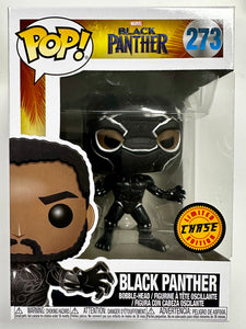 Funko Pop Marvel Masked Black Panther Chase #273 MCU Black Panther 2017 Vaulted