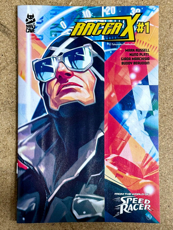 Racer X #1 (Of 8) CVR A Francesco Tomaselli 9/10 Mad Cave Studios 2025