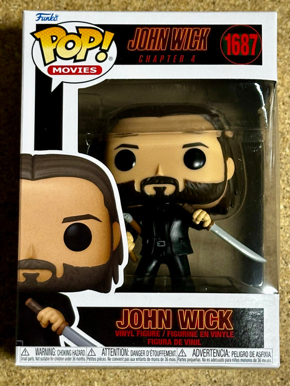 Funko Pop! Movies John Wick With Sword & Nunchucks #1687 Chapter 4 2024