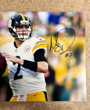 Mason Rudolph Signed Autographed NFL Pittsburgh Steelers QB 8x10 Photo JSA COA